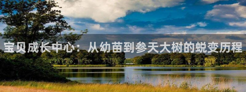 天顺娱乐氏70648：宝贝成长中心：从幼苗到参天大树的蜕变历程