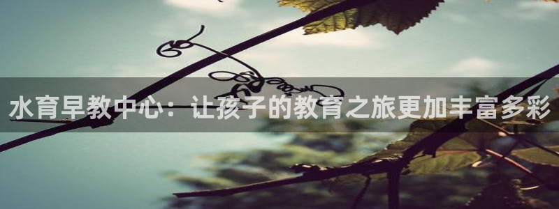 天顺娱乐焚943994:水育早教中心:让孩子的教育之旅更加丰富多彩