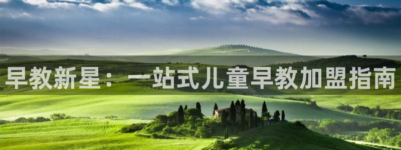 天顺娱乐登陆网址:早教新星:一站式儿童早教加盟指南