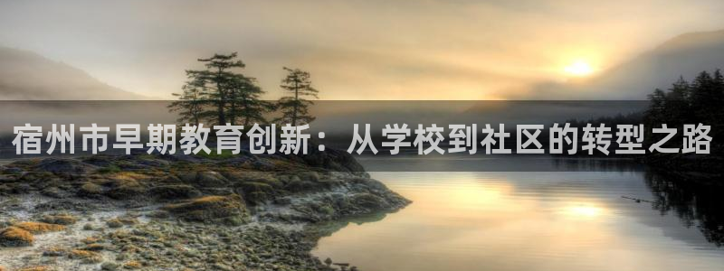 天顺娱乐绿苍70648:宿州市早期教育创新:从学校到社区的转型之路