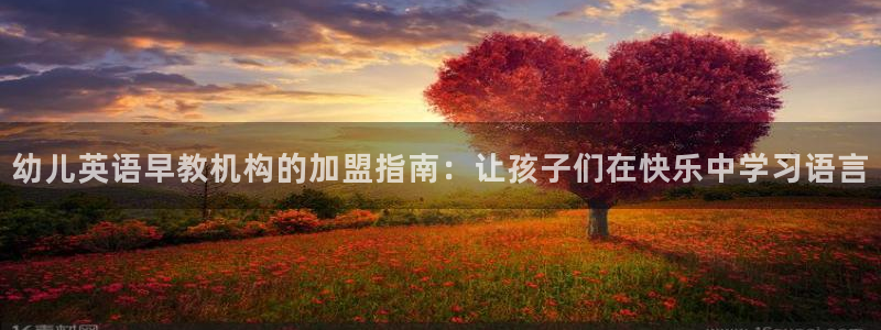 天顺娱乐主管方是谁呀：幼儿英语早教机构的加盟指南：让孩子们在快乐中学习语言