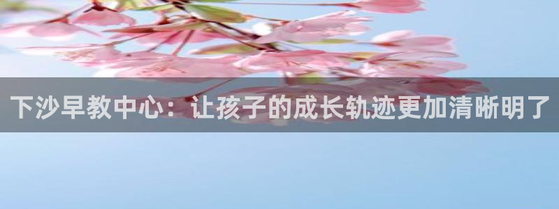 天顺娱乐　c实力772332：下沙早教中心：让孩子的成长轨迹更加清晰明了
