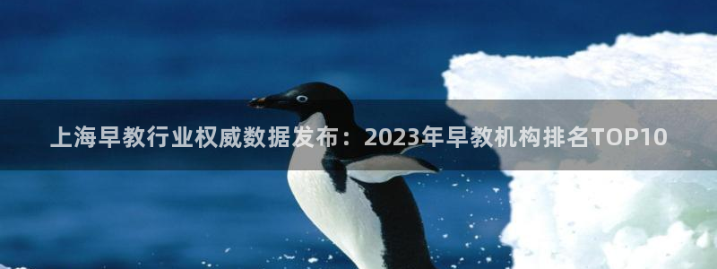 天顺娱乐唇3300:上海早教行业权威数据发布:2023年早教机构排名TOP10