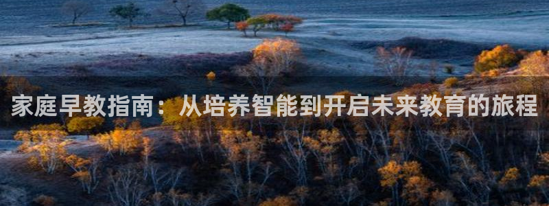 天顺娱乐山67五壹叁八：家庭早教指南：从培养智能到开启未来教育的旅程