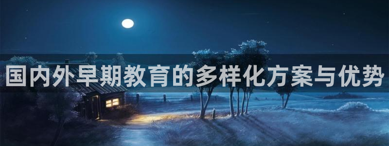 天顺娱乐禾堪：国内外早期教育的多样化方案与优势