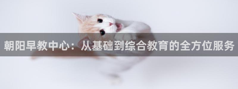 天顺娱乐拙忧70648：朝阳早教中心：从基础到综合教育的全方位服务